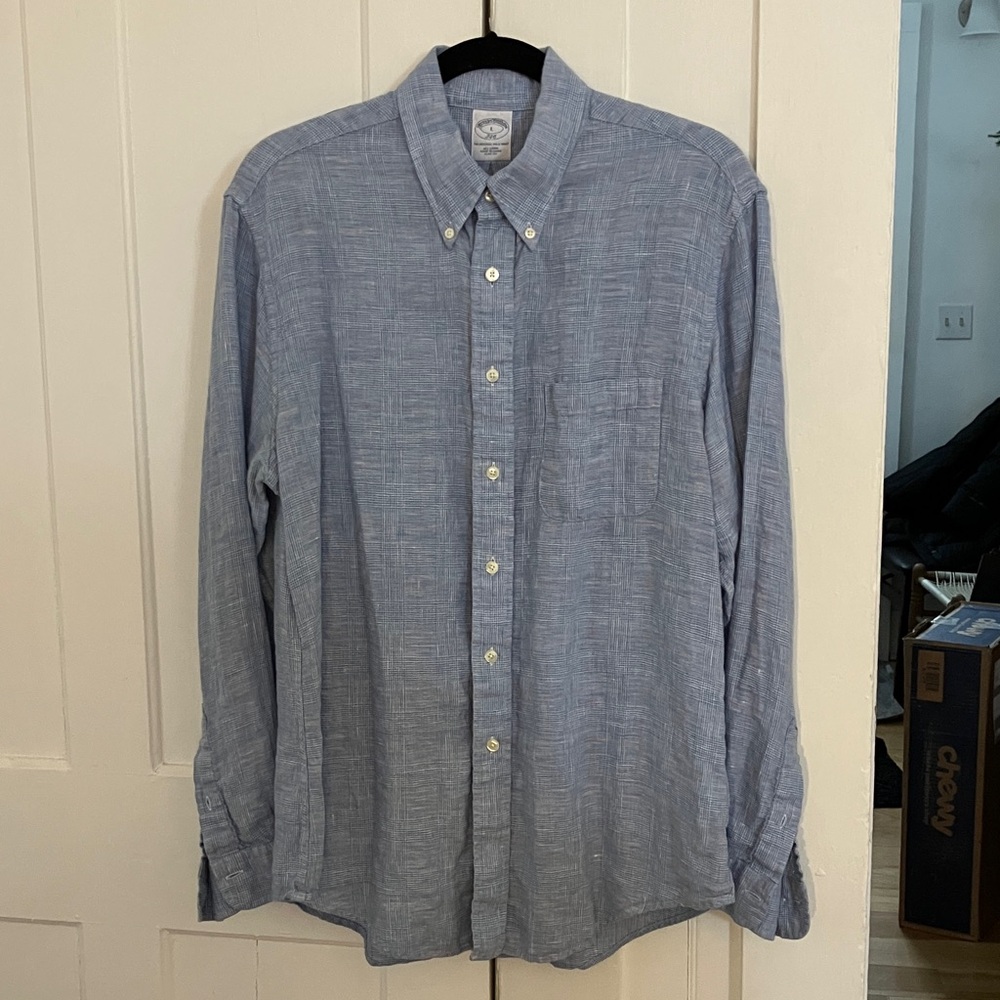Brooks Brothers Blue Button Down Shirt